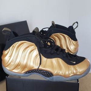 Metallic Gold Foamposite One